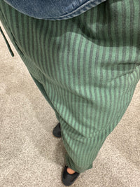 Dena Striped Pant | Green