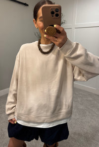 Clay Peekaboo Sweatshirt