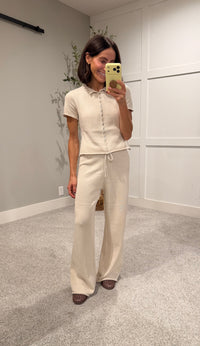 Nara Knit Set | Oatmeal
