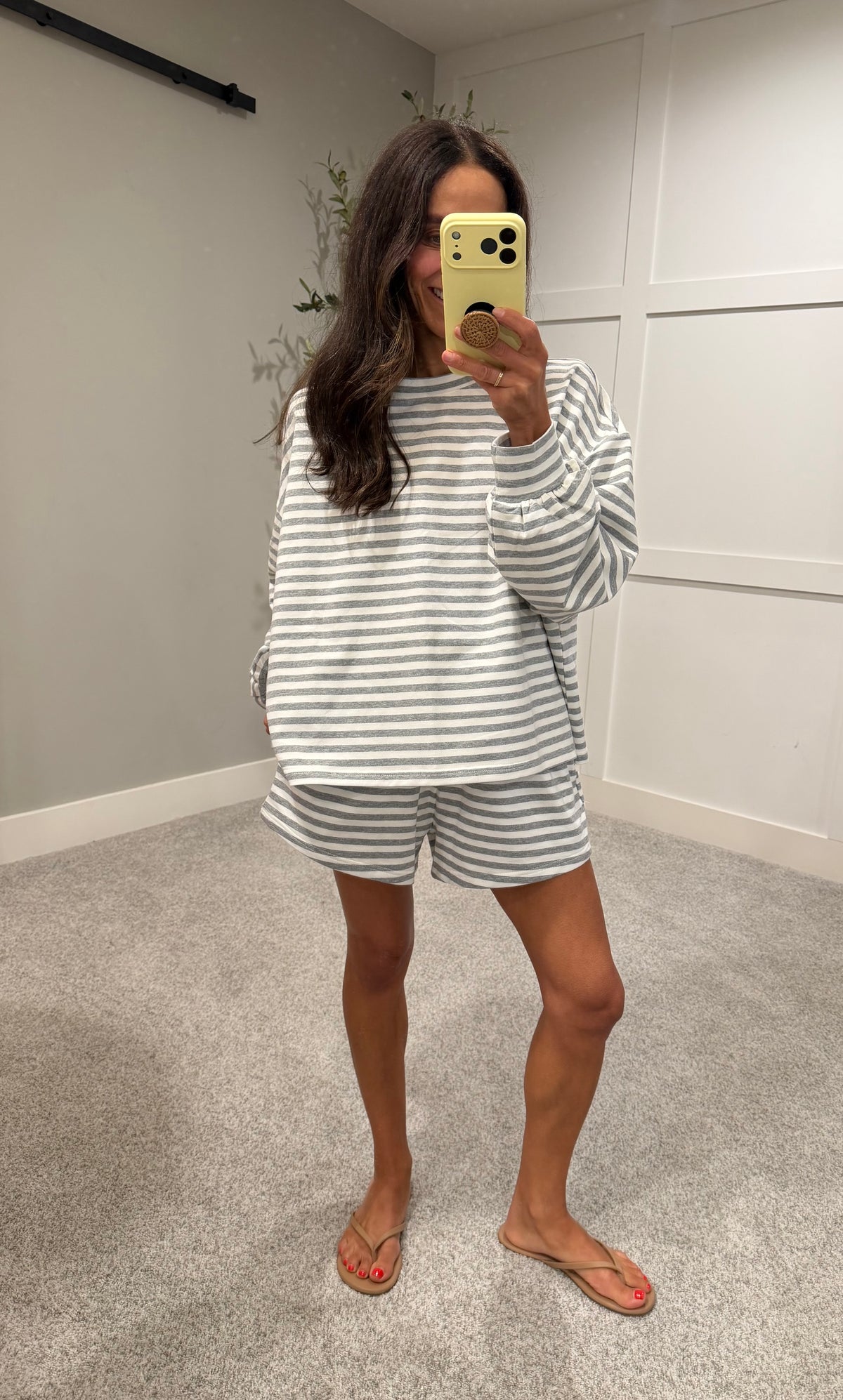 Sunny Set | Grey/White