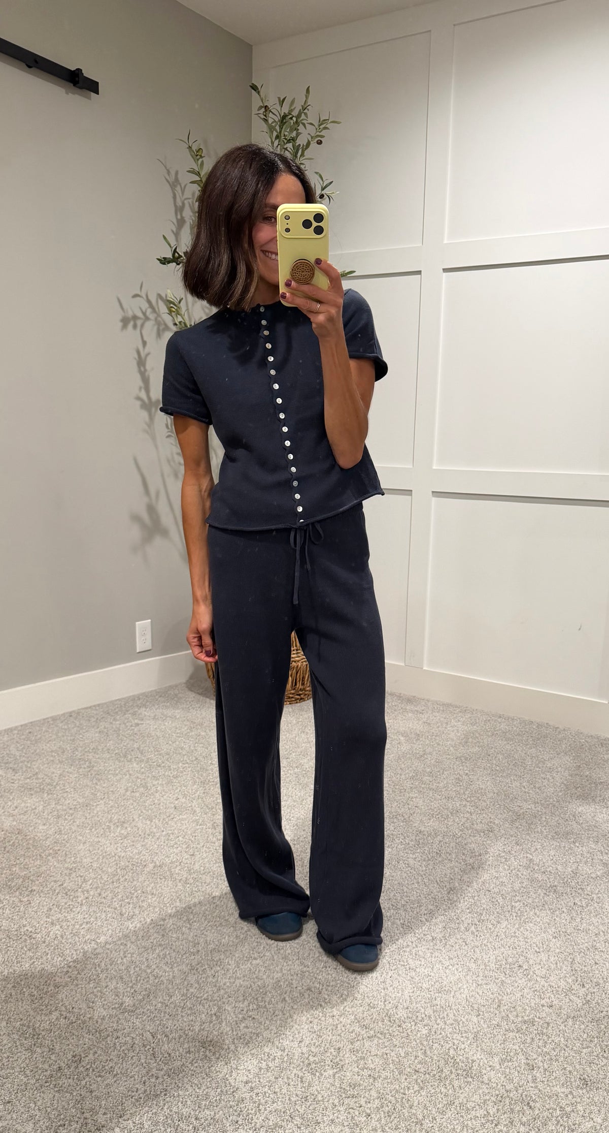Nara Knit Set | Midnight Navy