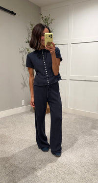 Nara Knit Set | Midnight Navy