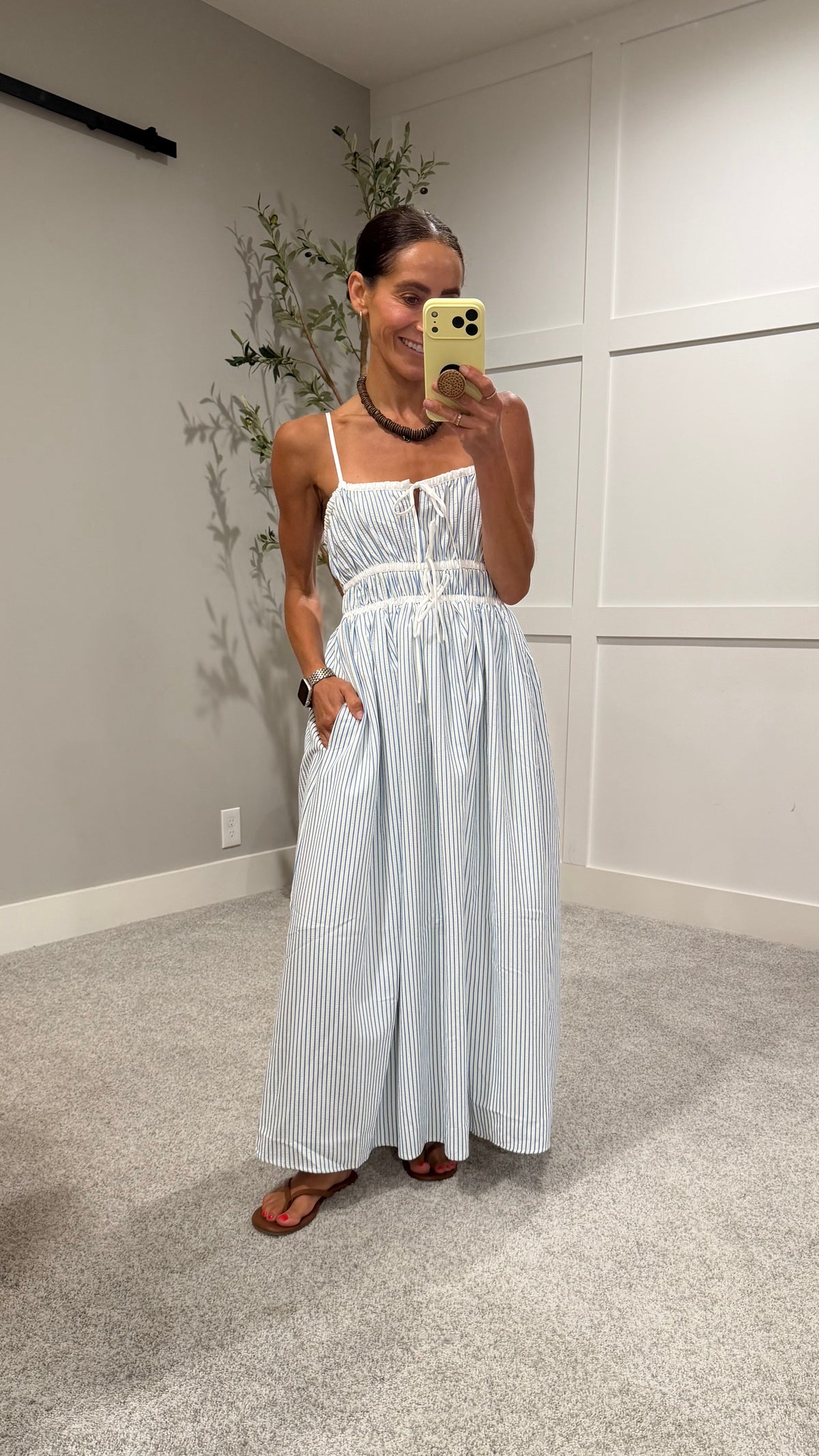 Clearwater Striped Dress | Blue