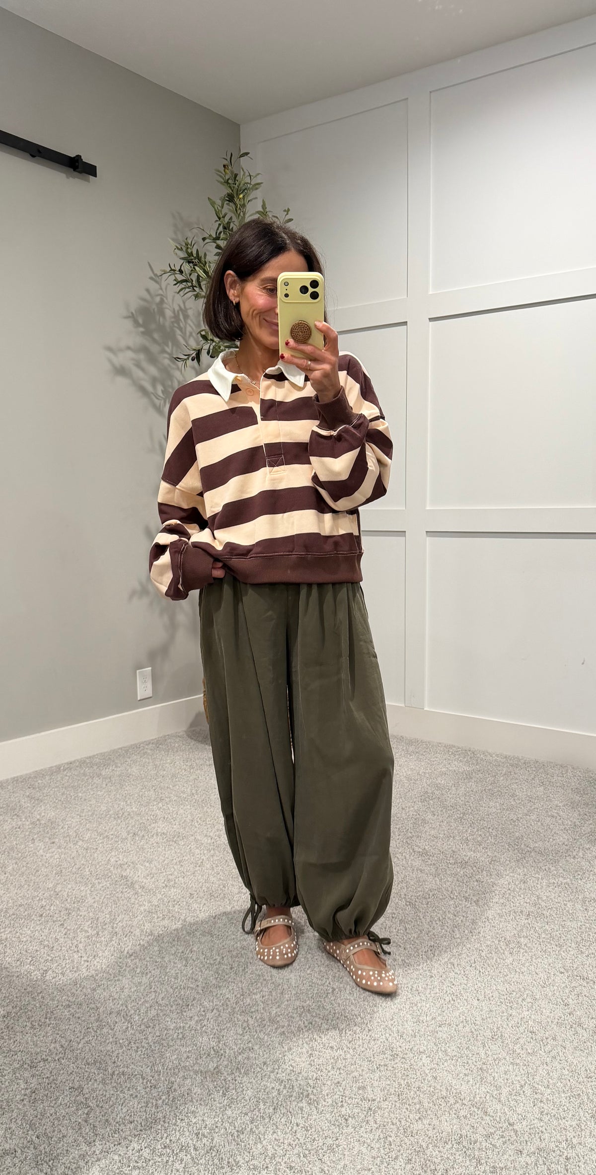 Kai Rugby Pullover | Brown/Cream
