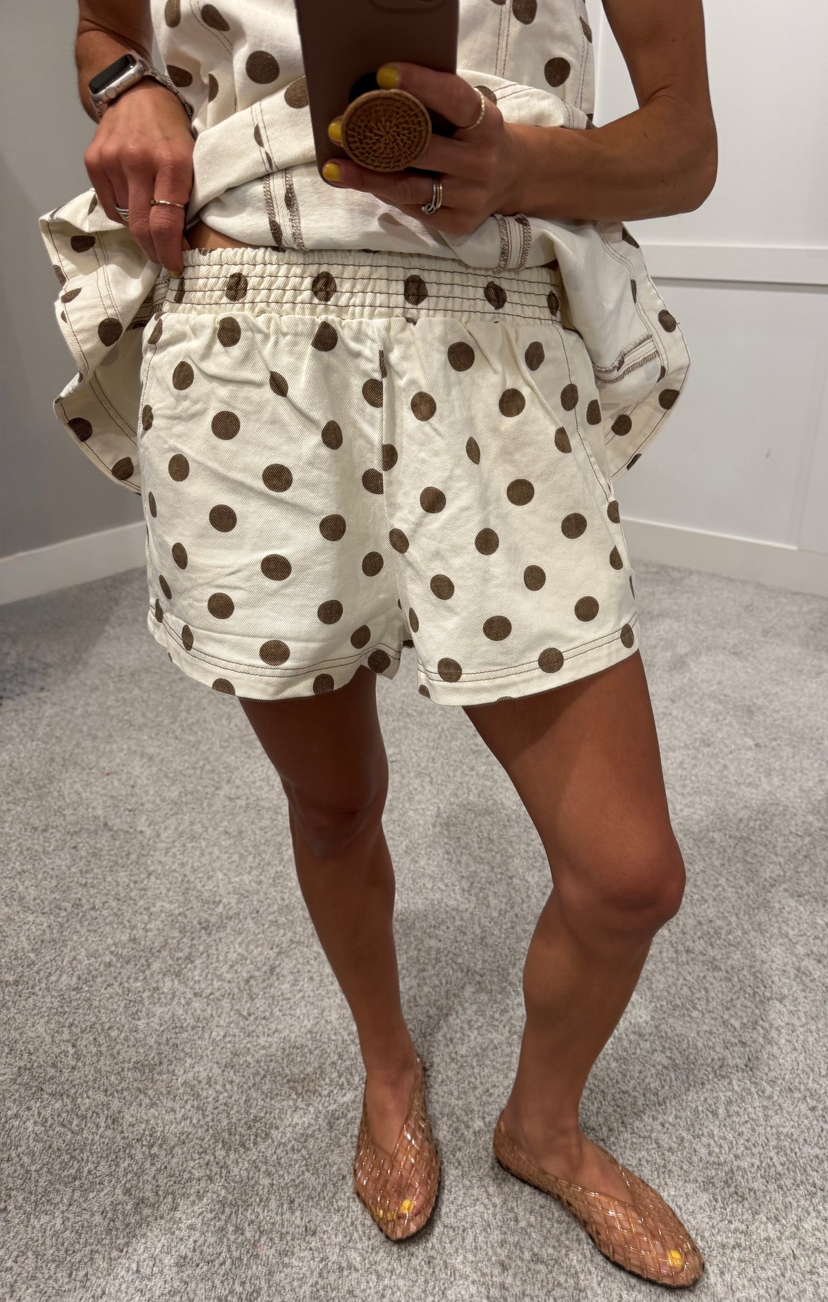 Sunni Denim SET | Polka Dot