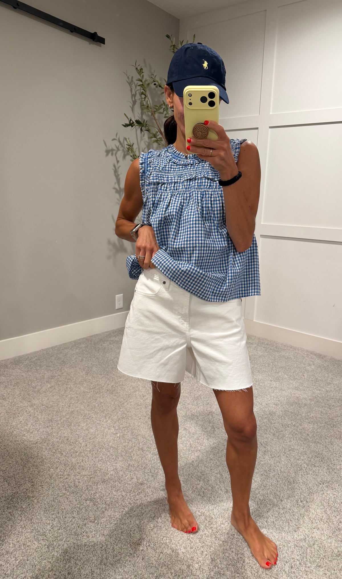 Nellie White Shorts