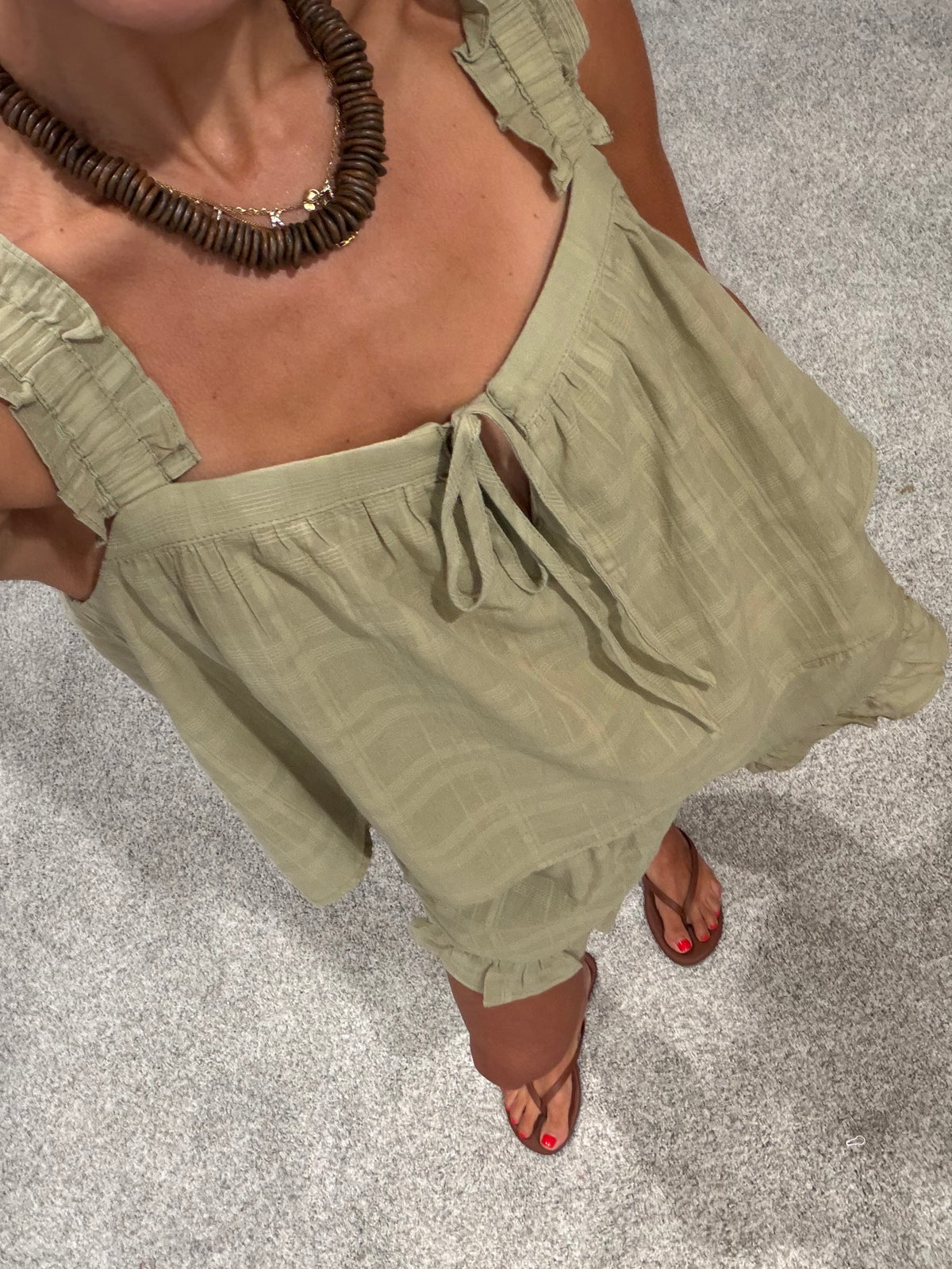 Elsa Frill Set | Light Olive
