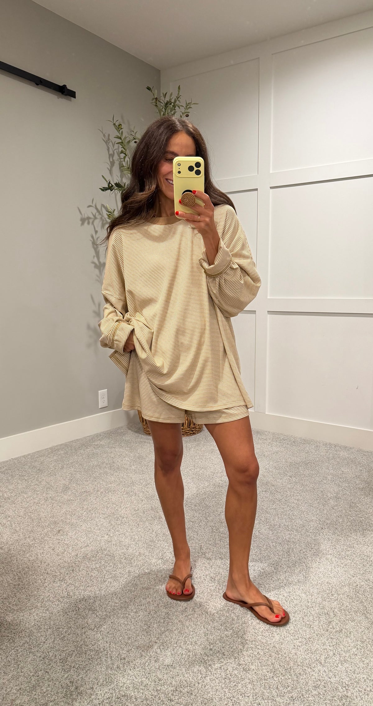 Kenzie Shorts | Latte