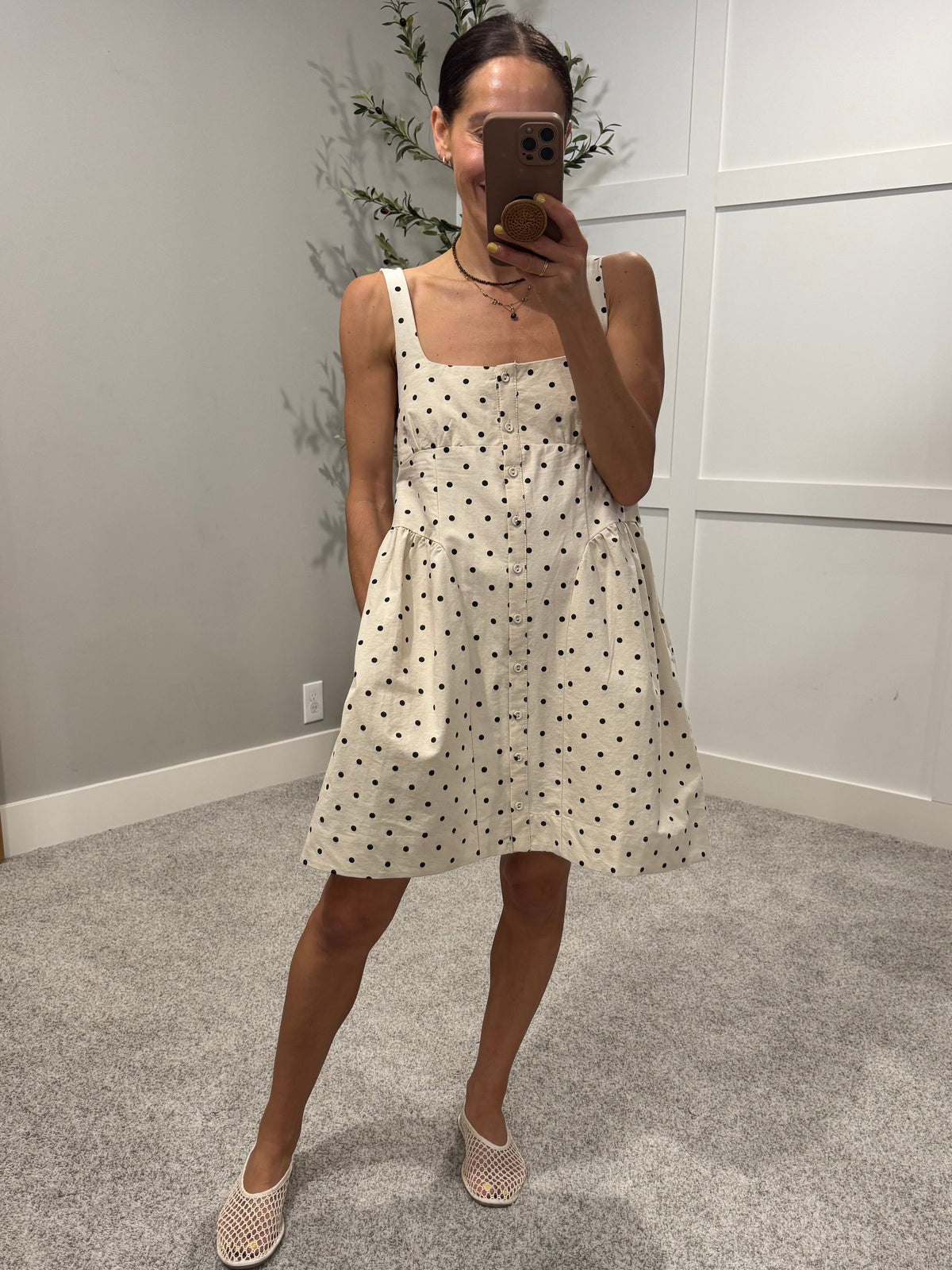 Paige Polka Dot Dress