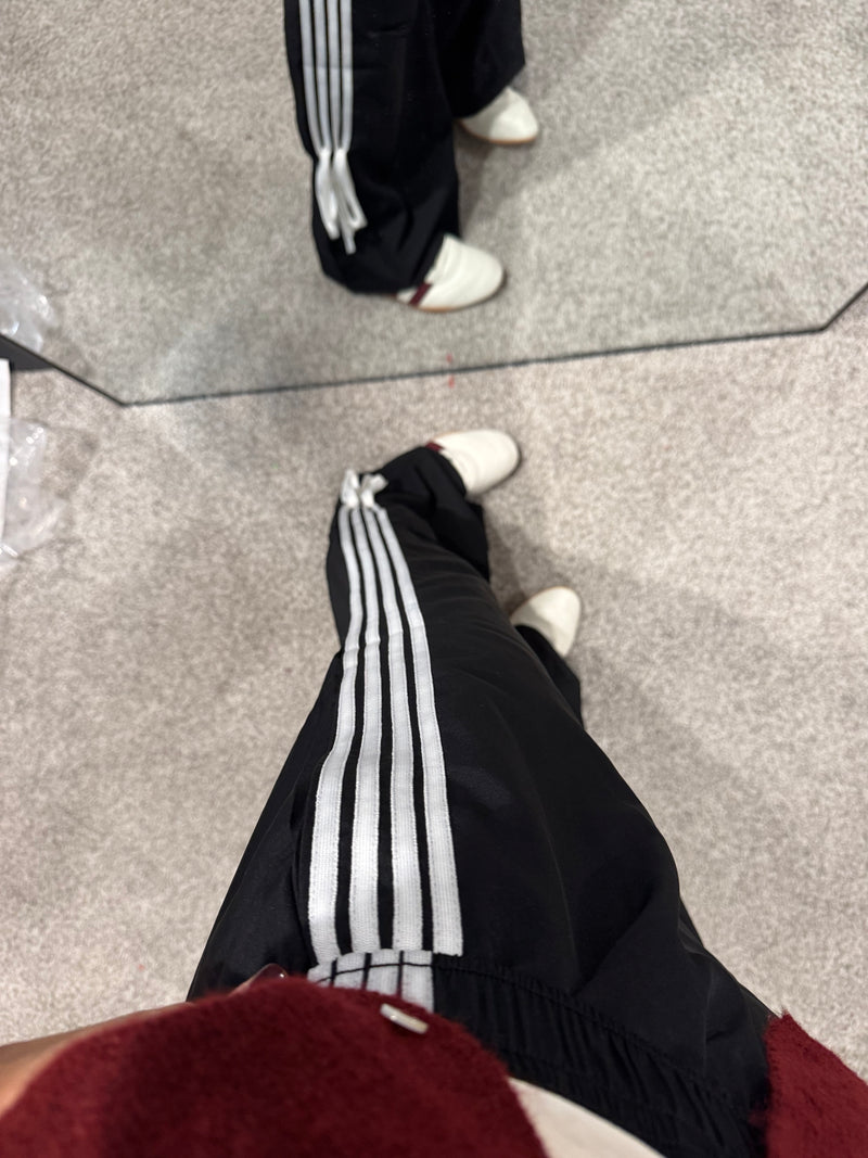 Bryson Stripe Track Pant | Black