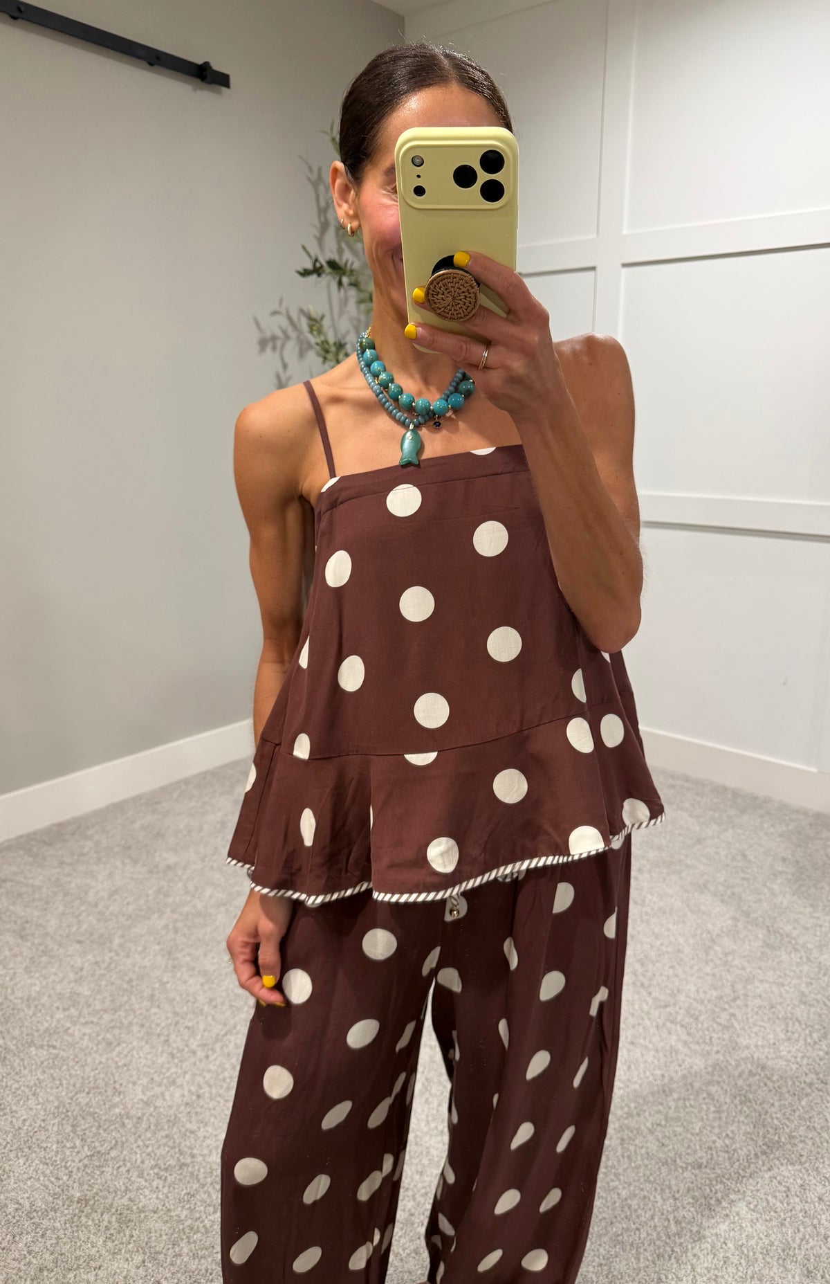 Brownie Polka Dot Set