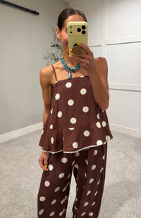 Brownie Polka Dot Set