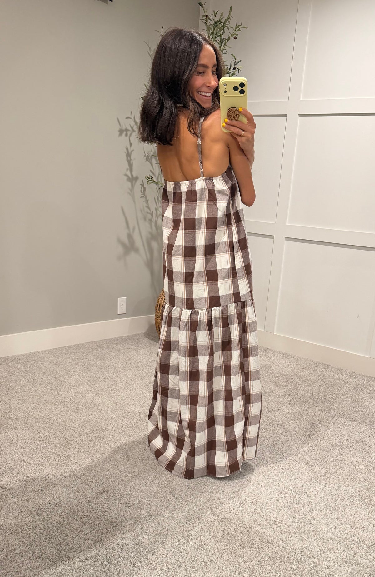 Quinn Plaid Dress
