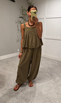 Mel Set | Olive Green