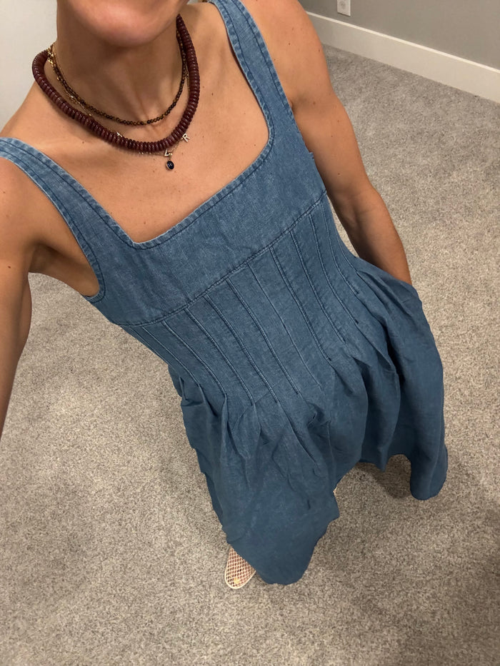 Daisy Denim Dress