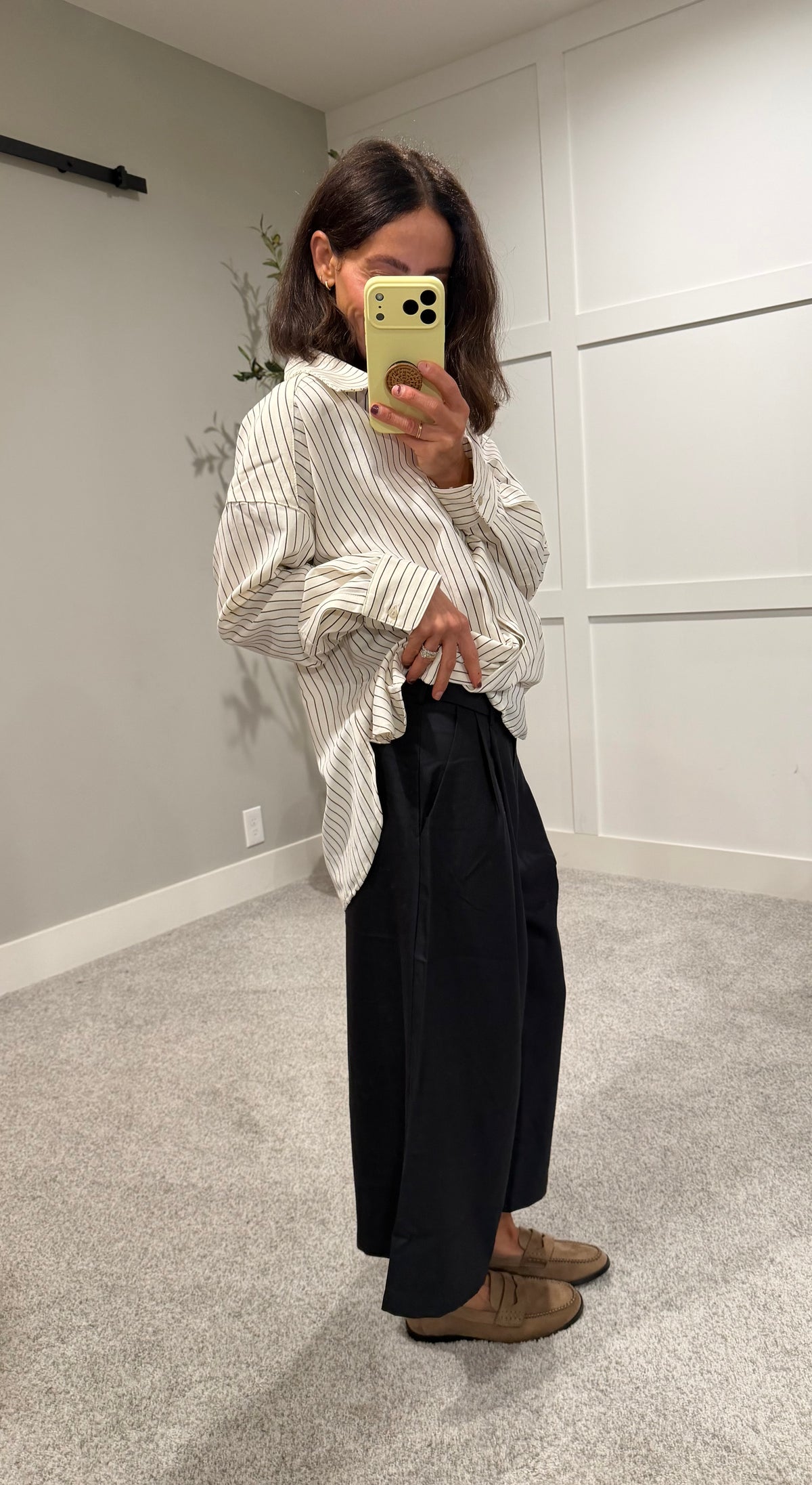 The Trouser Long Short | Charcoal
