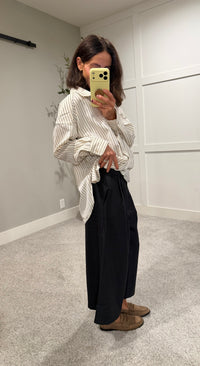The Trouser Long Short | Charcoal