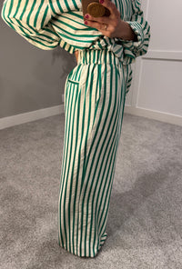 Hamptons Set | Green Stripe