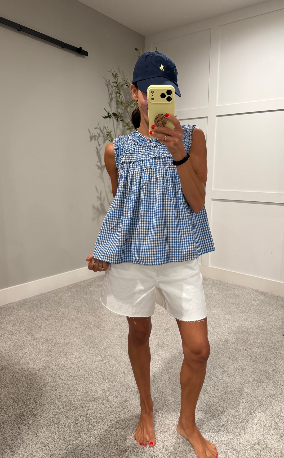 Nellie White Shorts
