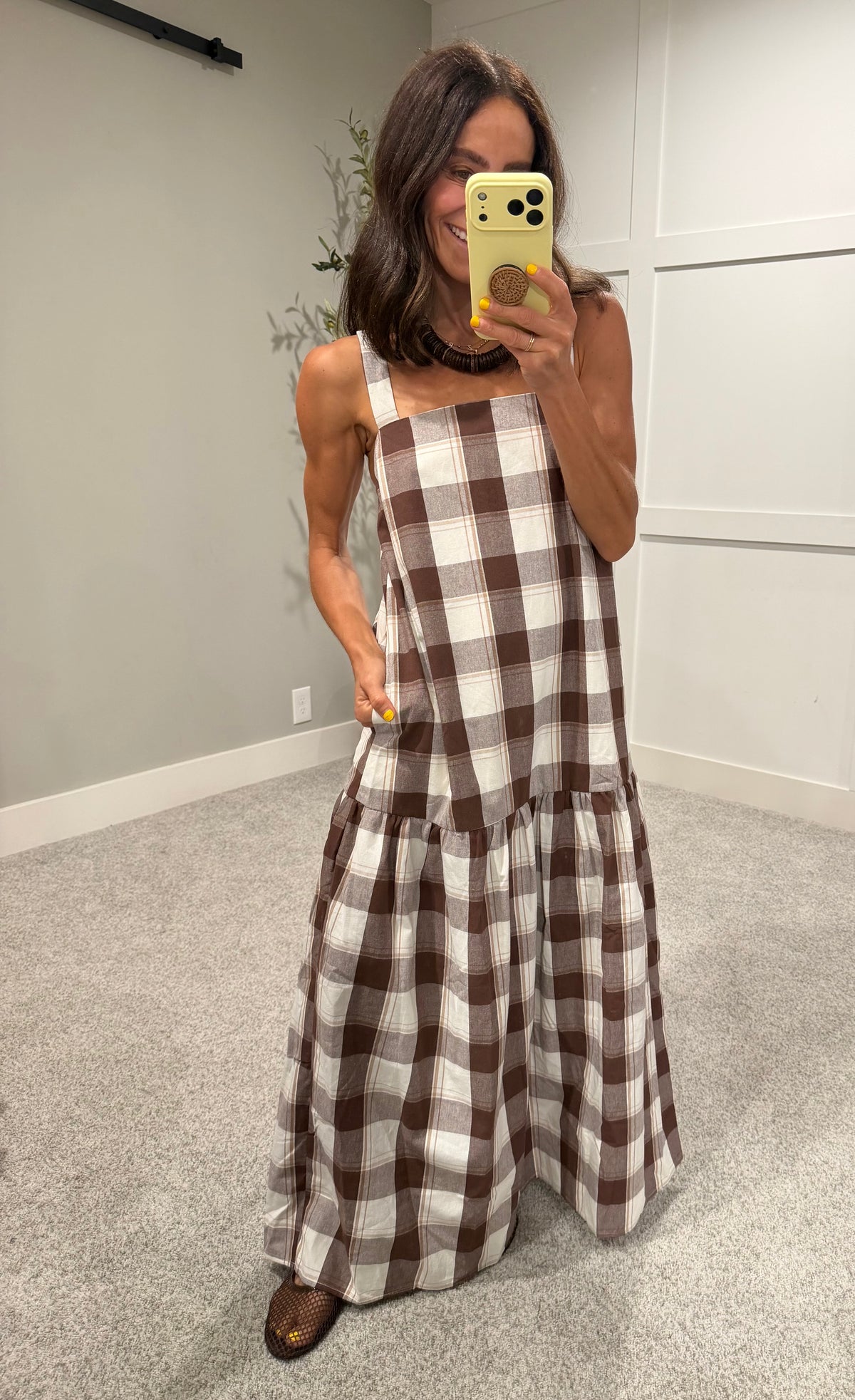 Quinn Plaid Dress