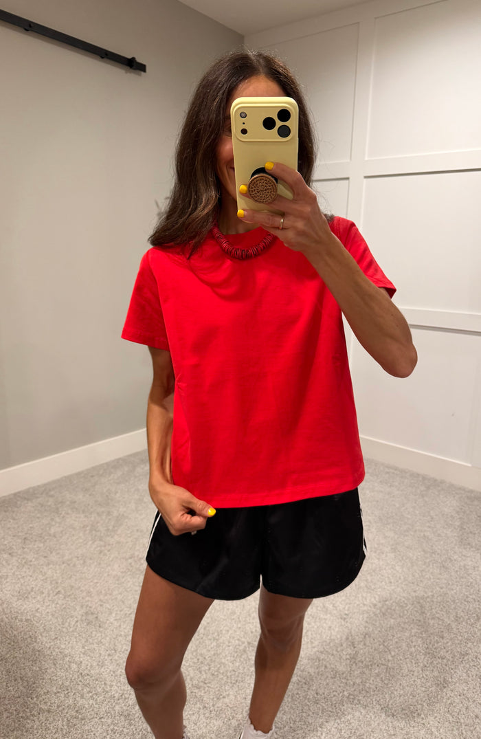 The Lanie Top | Red
