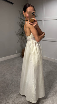 Poplin Dress | Ivory
