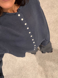 Raya Cardigan | Nightfall Navy