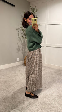Raya Cardigan | Green Ivy