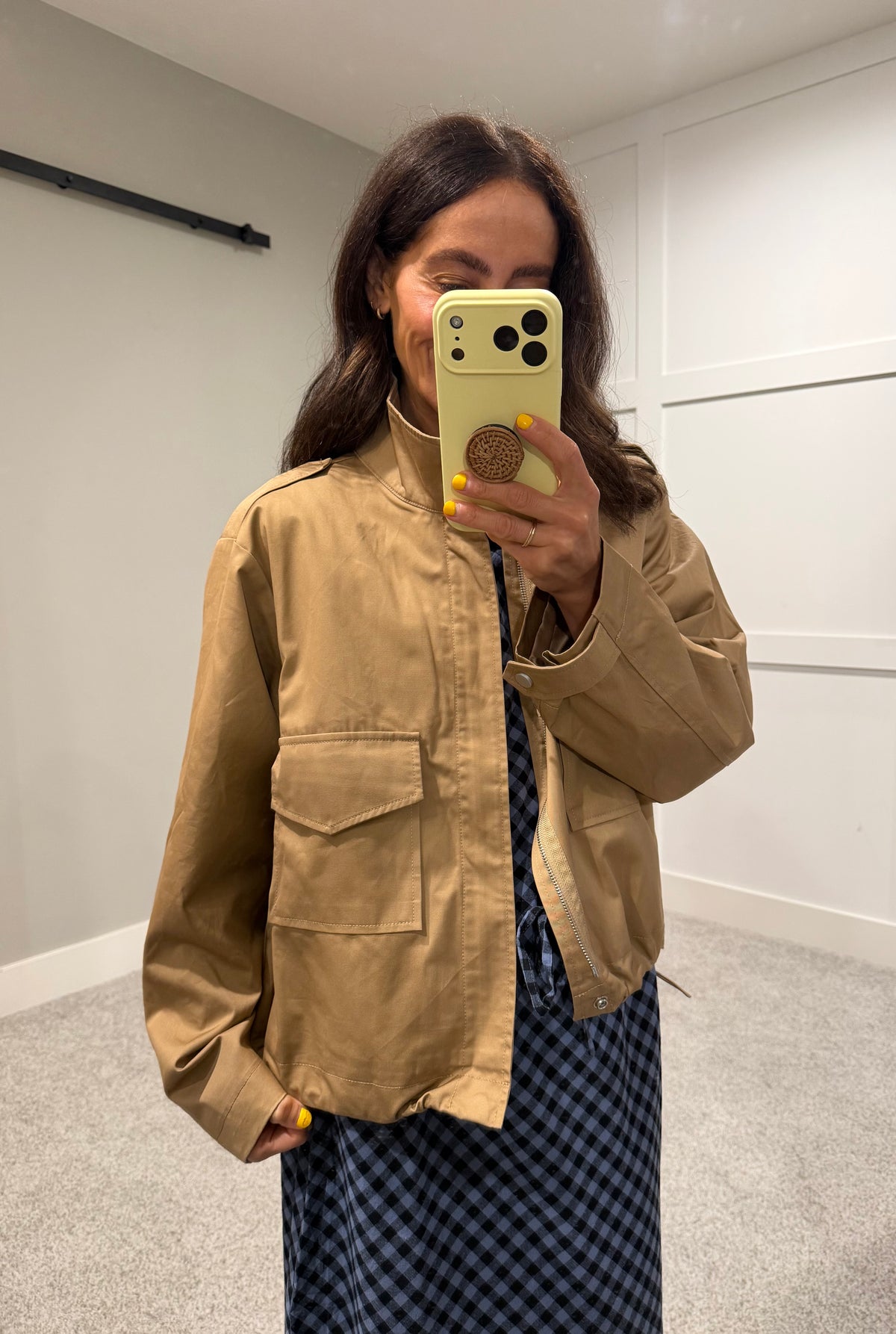 Raisonnel Utility Jacket | Khaki Beige