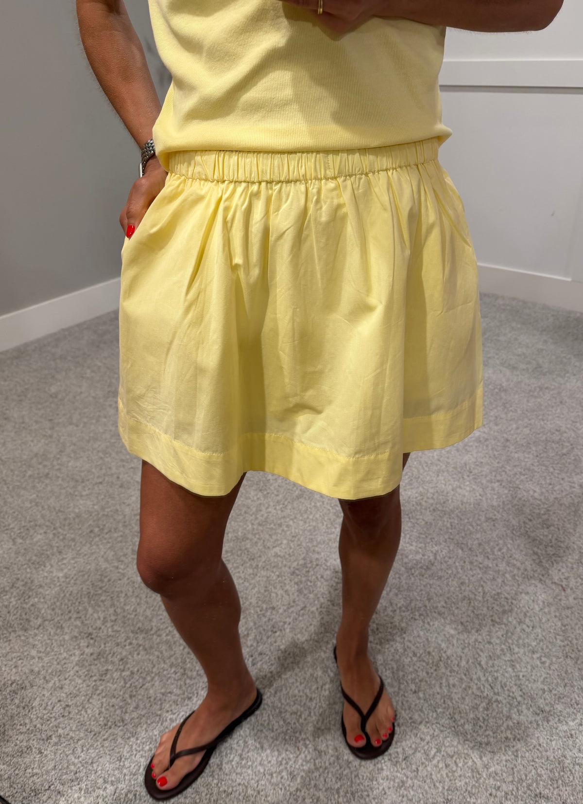 Sunshine Skort Set | Banana
