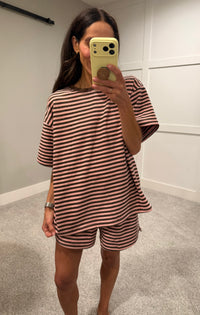 Morgan Set | Pink/Brown