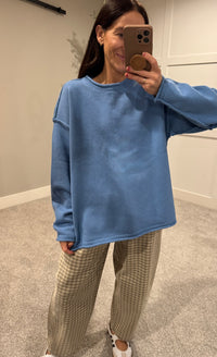 Ocean Blue Sweater