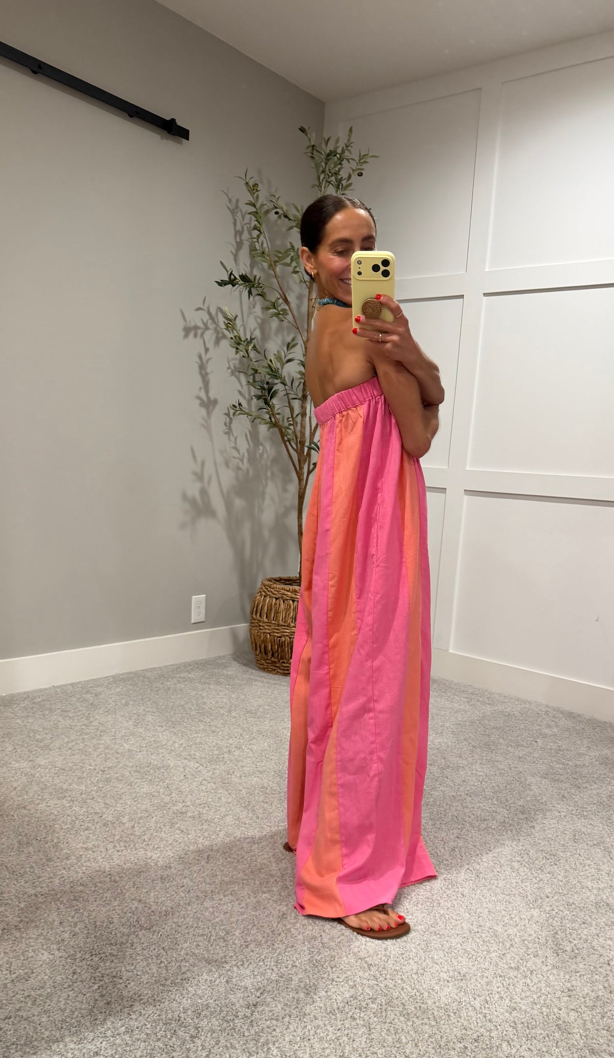 Cameron Jumper | Pink/Orange