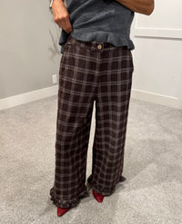 The Hazel Plaid Pants