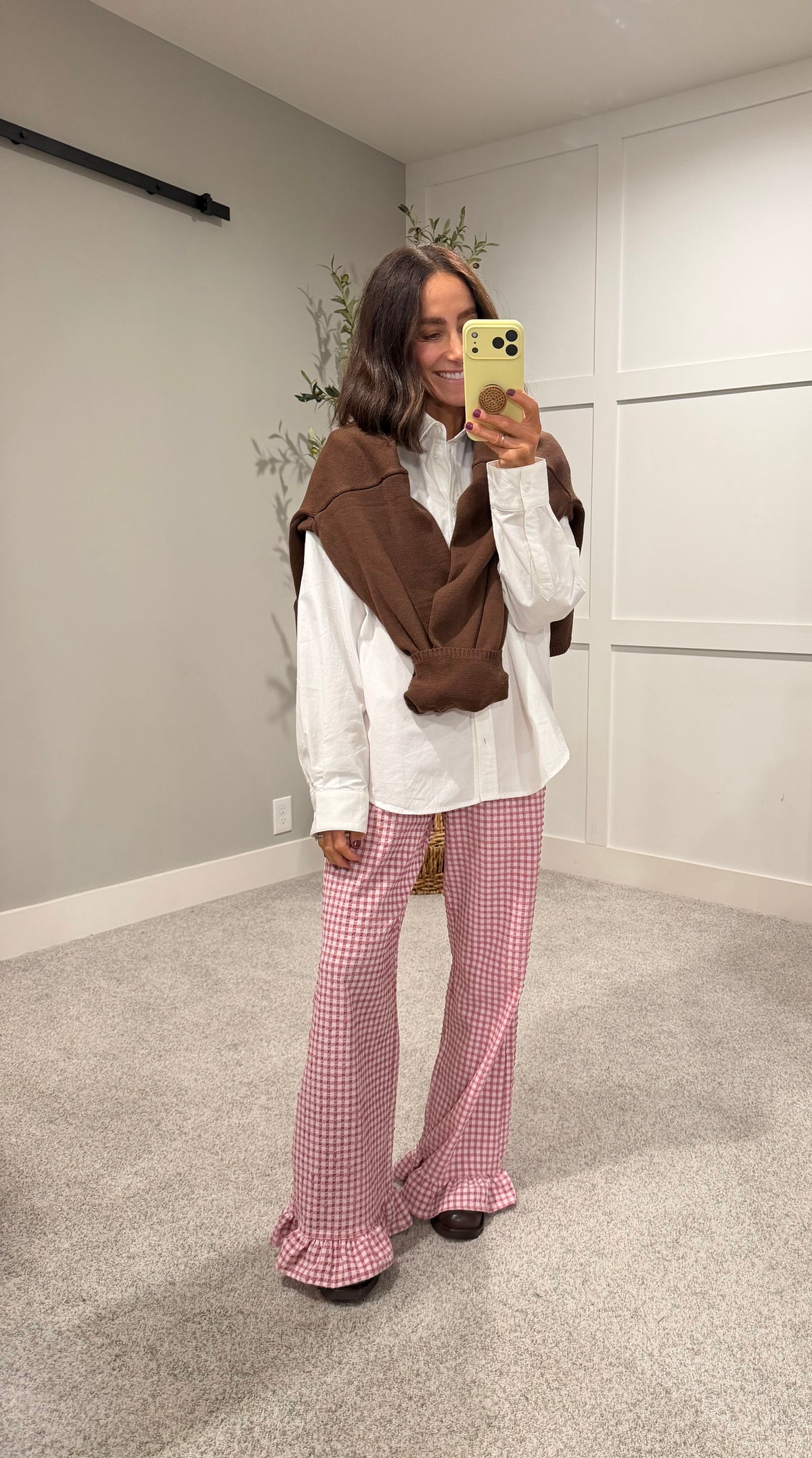 Classic White Button-Up