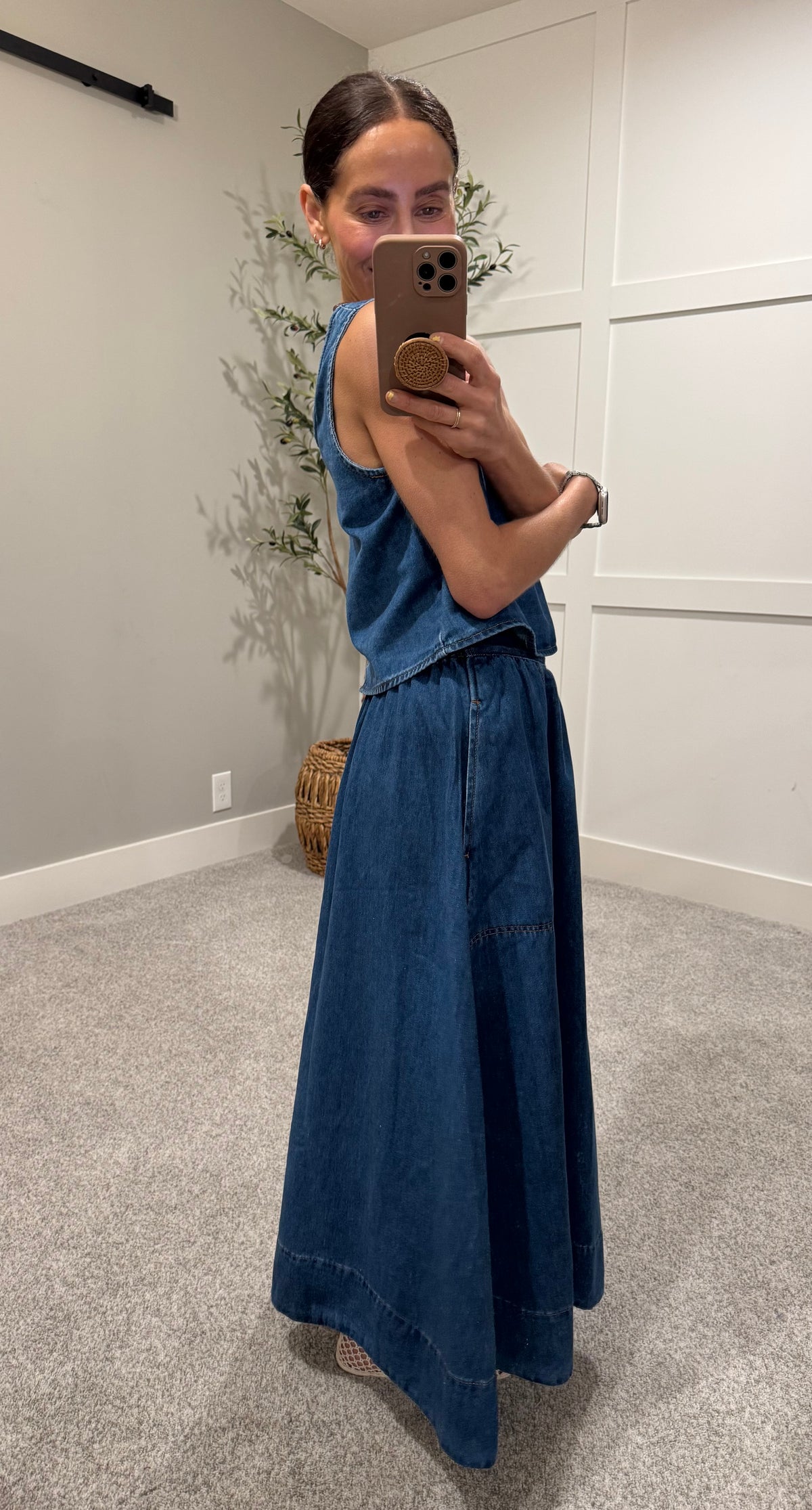 Dakota Denim Skirt