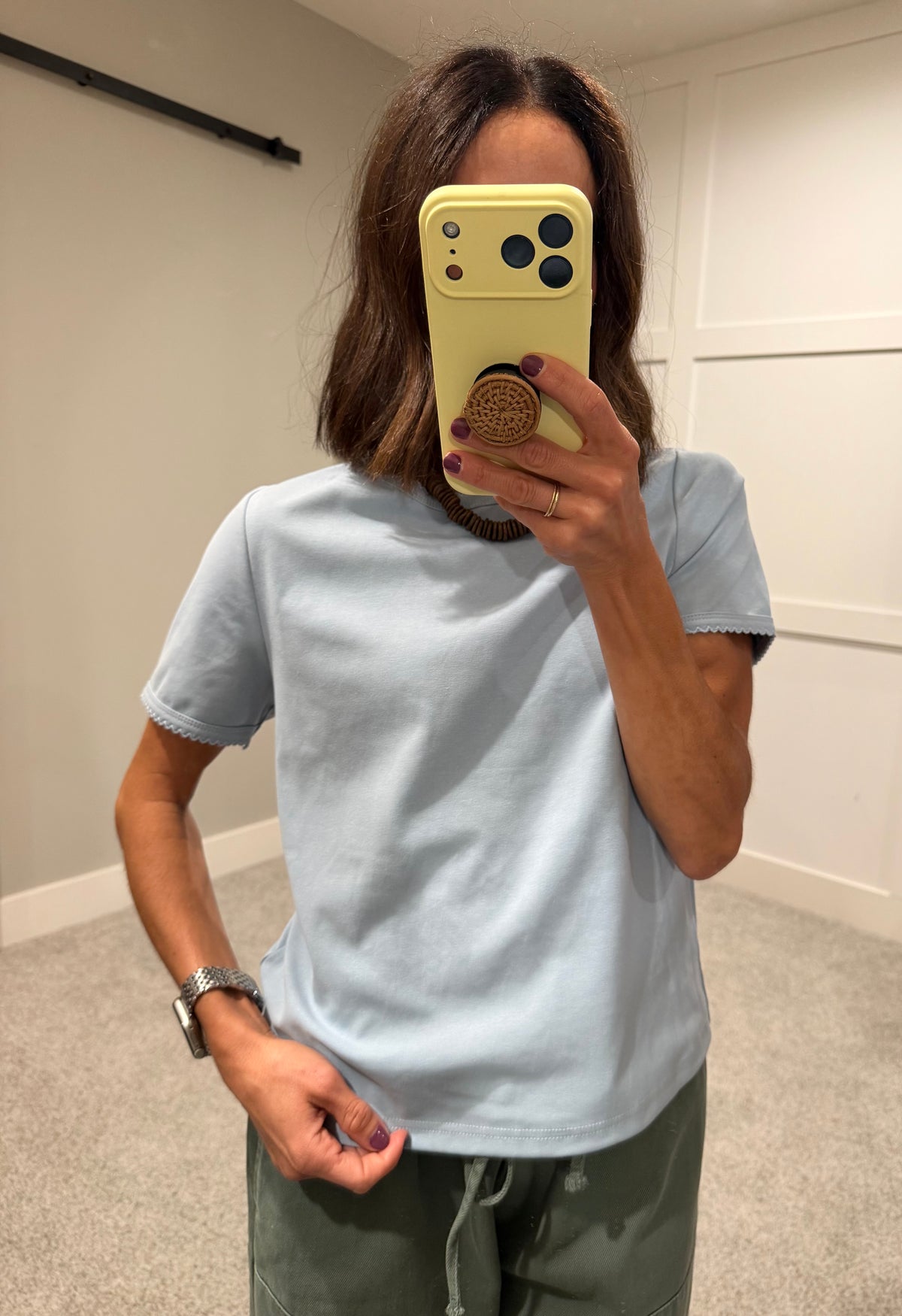 Stella Tee | Dusty Blue