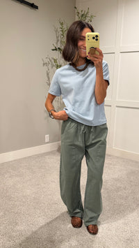 Stella Tee | Dusty Blue
