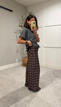 The Hazel Plaid Pants