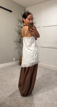 Asymmetric Lace Top