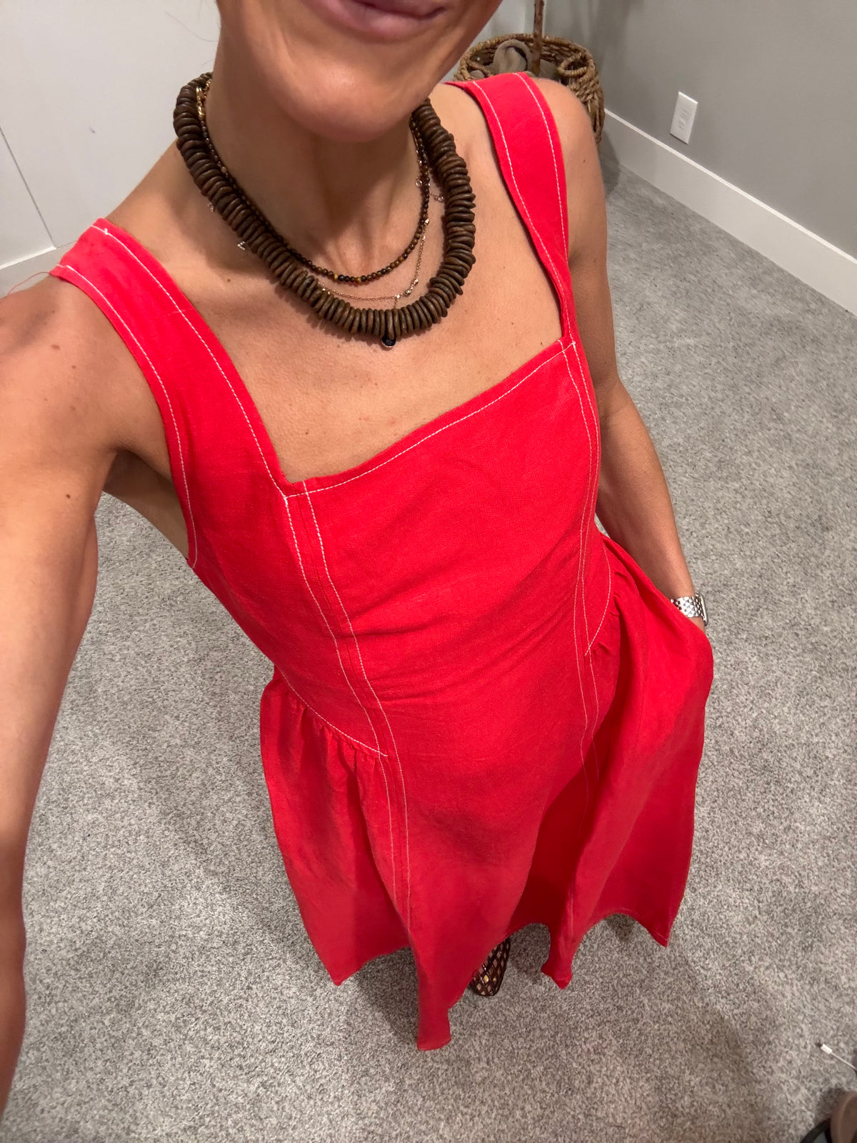 Sydney Dress | Red