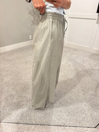 Eyelet Trim Pants | Dry Herb