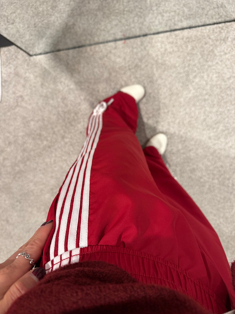 Bryson Stripe Track Pant | Deep Red