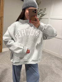MOTHER Embroidered Sweatshirt