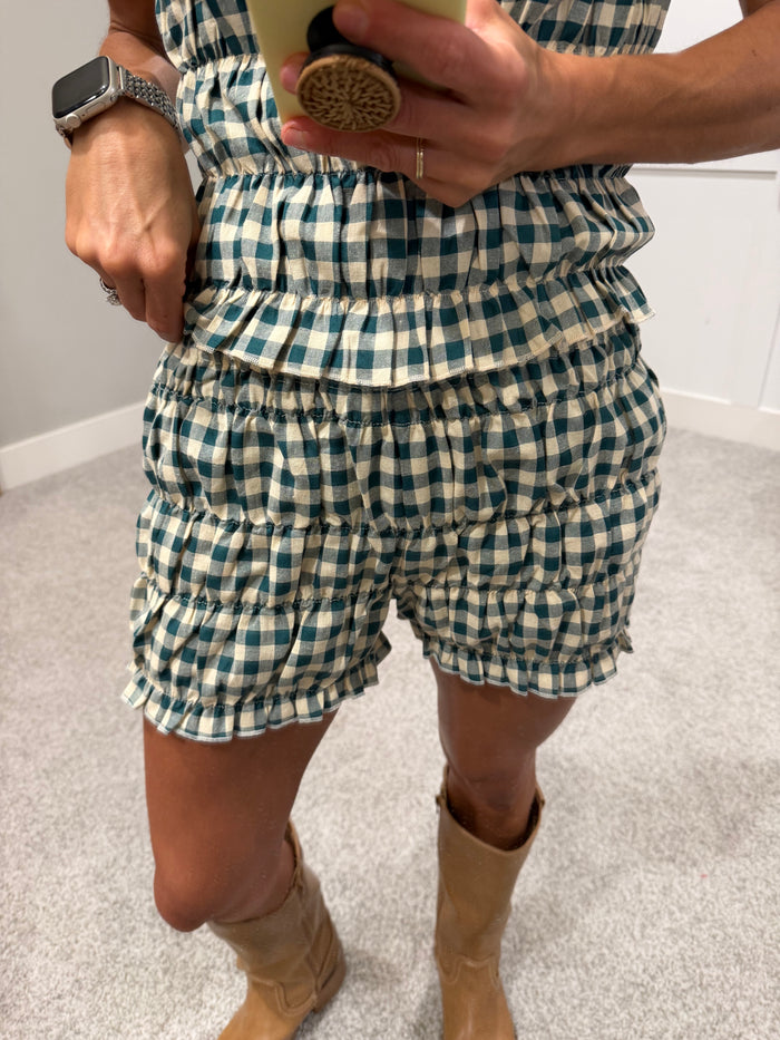 Delilah Bloomer Shorts | Green