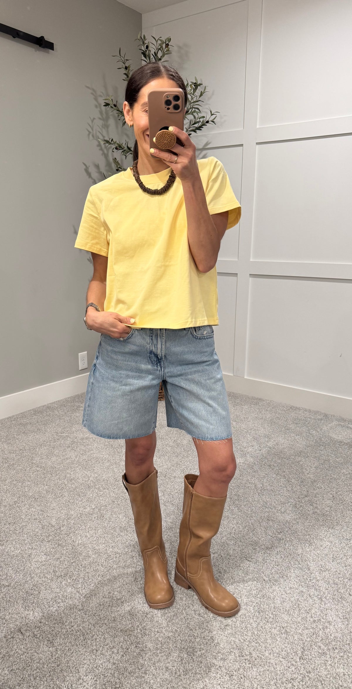 The Lanie Top | Yellow