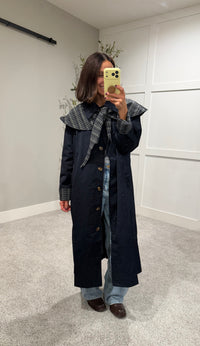 The Madeline Trench Coat | Navy