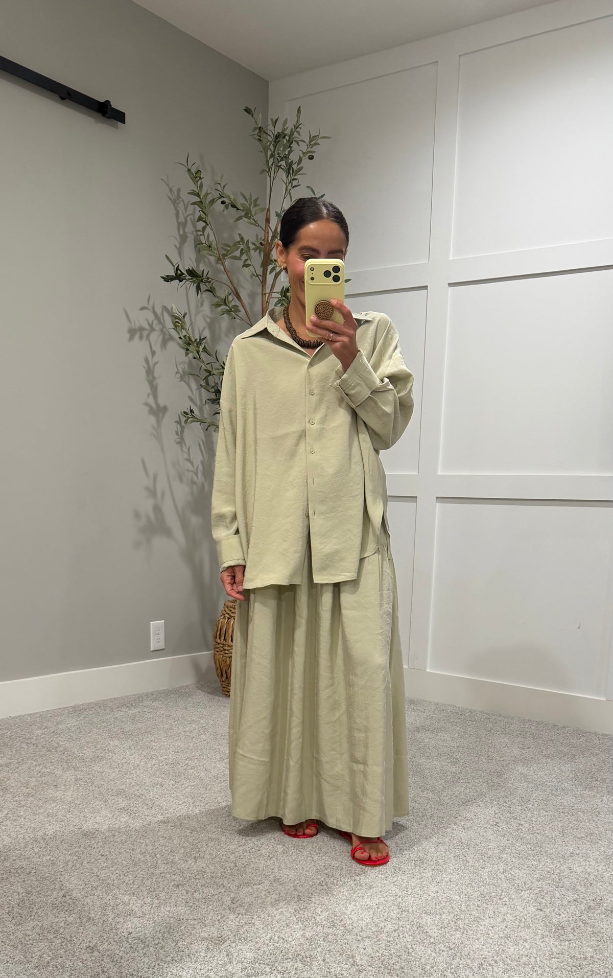 Dreamer Essential Blouse | Sage Brush