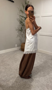 Asymmetric Lace Top
