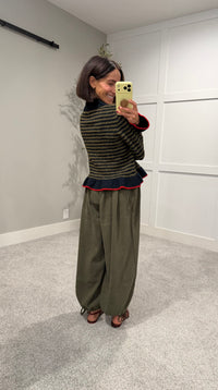 Coco Pant | Dark Olive